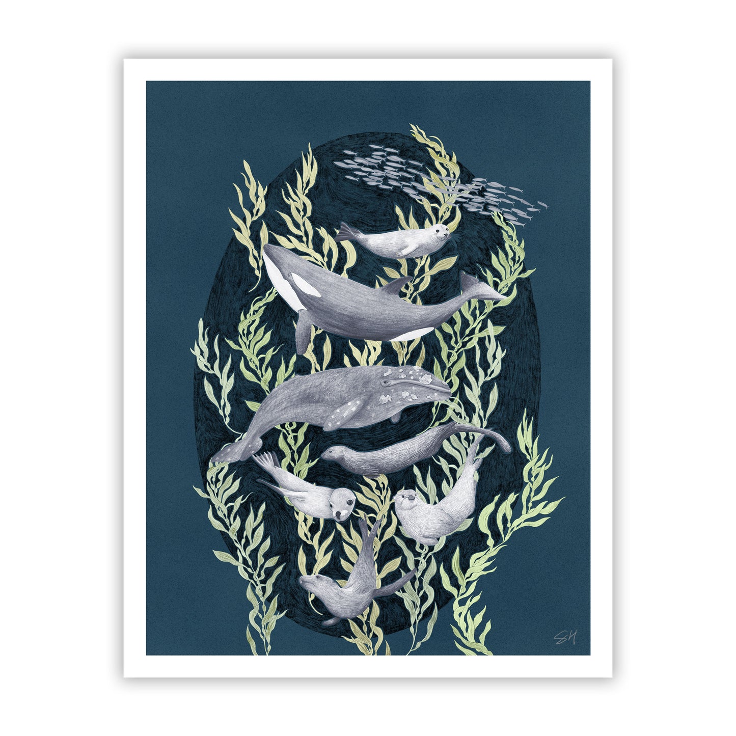 Under the Salish Sea Fine Art Giclee Print