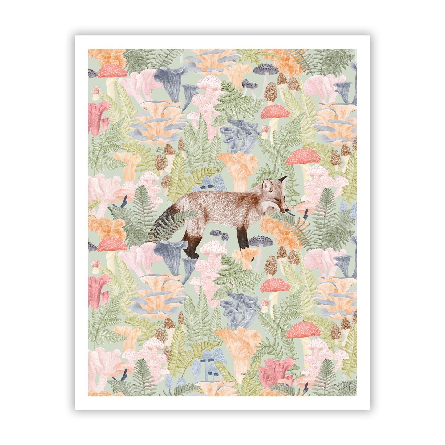 Red Fox Fine Art Giclee Print