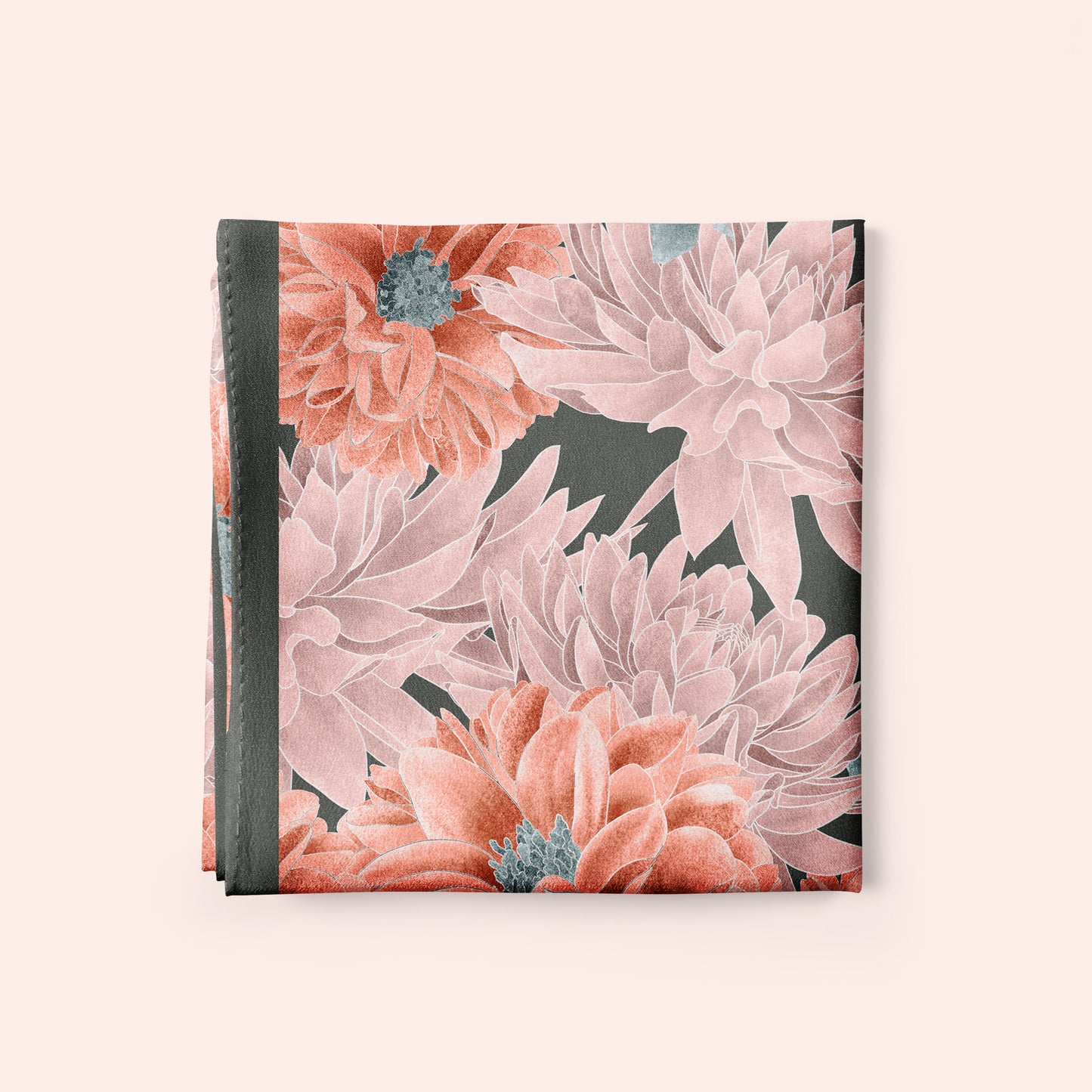 Dahlia Silk Scarf