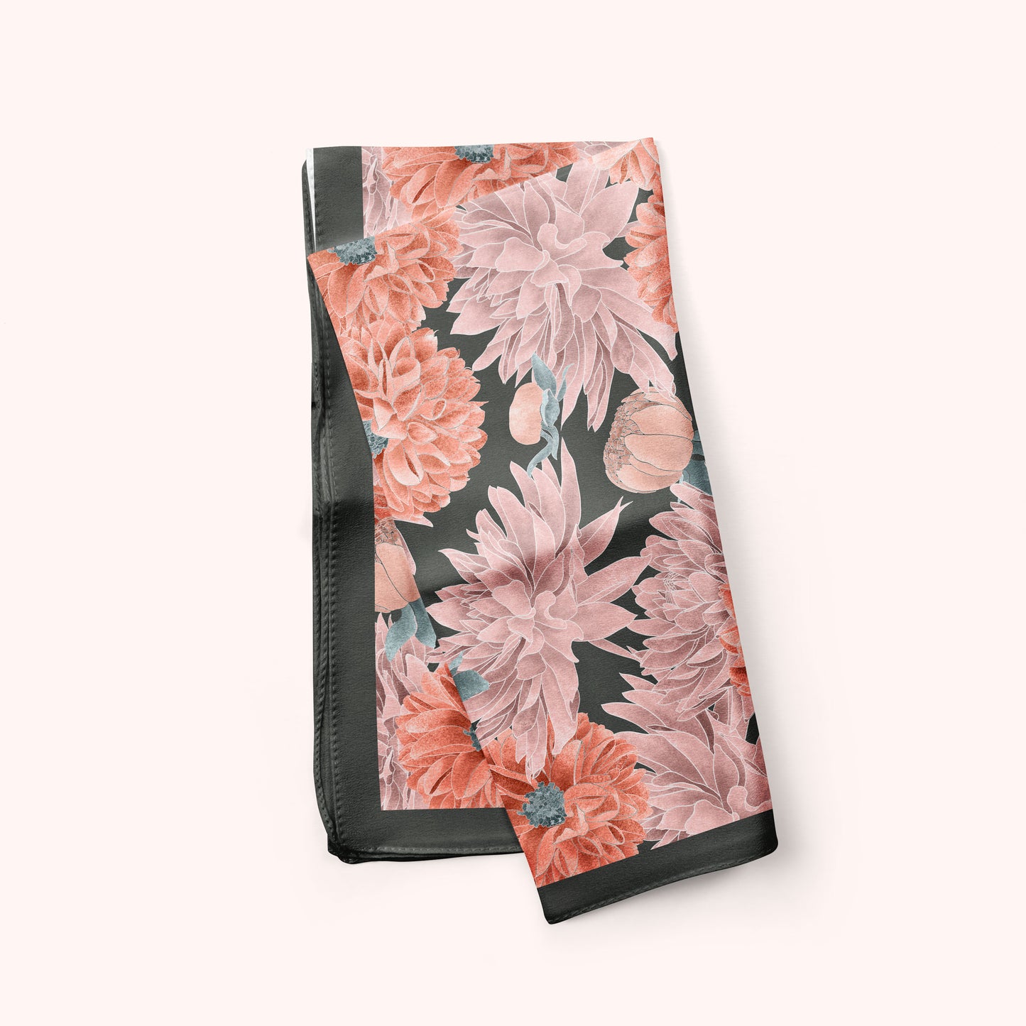 Dahlia Silk Scarf