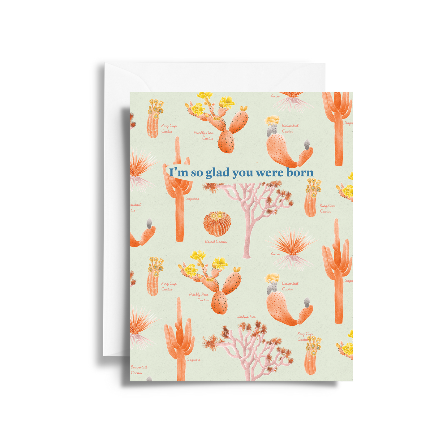 Desert Birthday Card | Cactus Garden