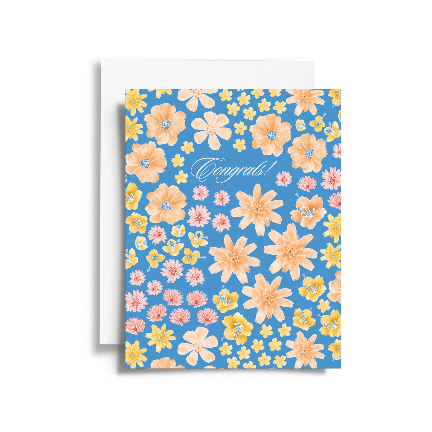 Congrats Card | Spring Blooms