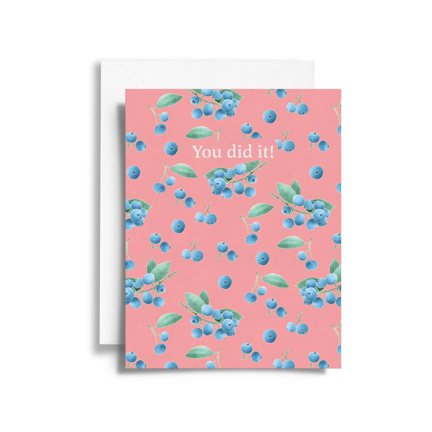 You Did It Card | Huckleberry Pattern