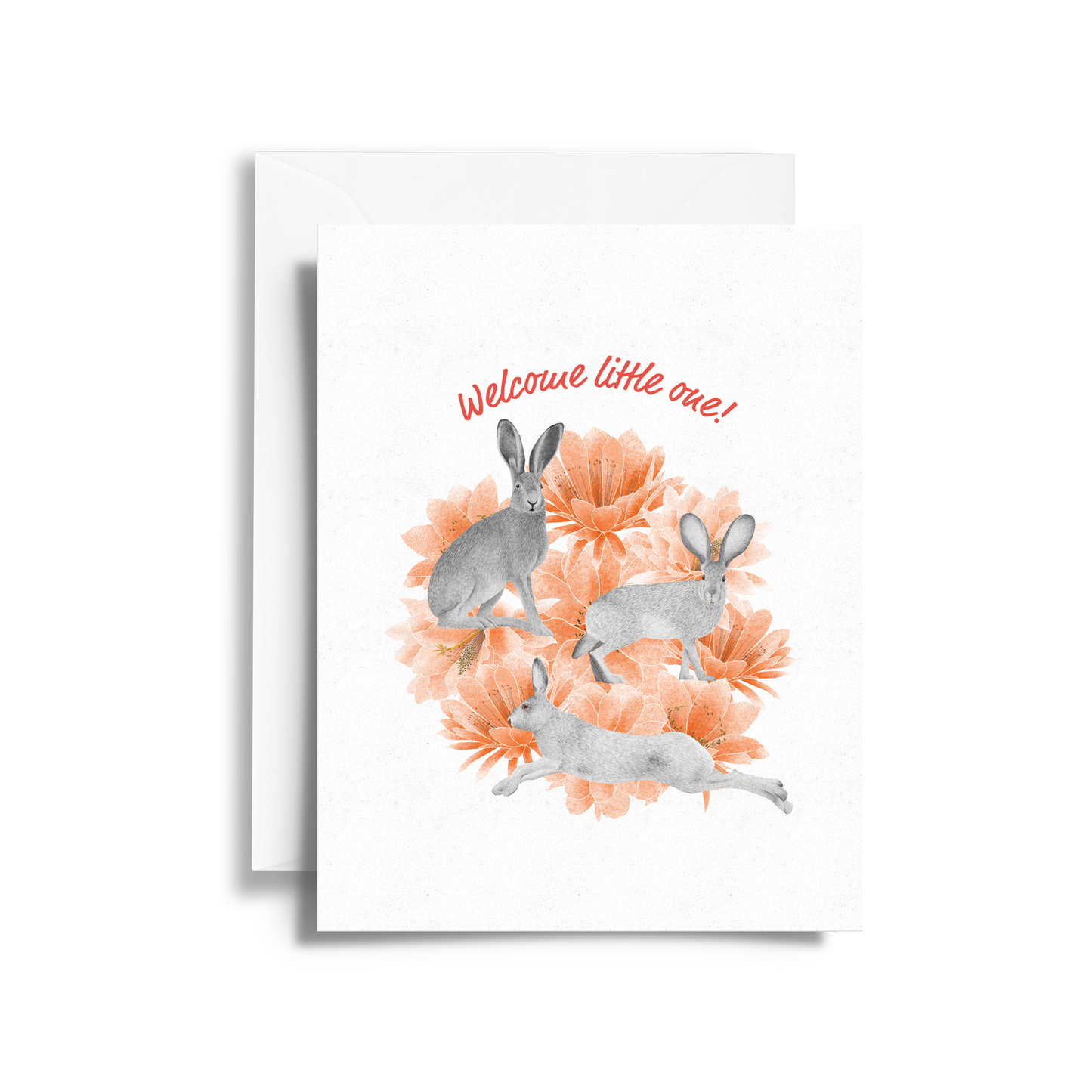 Bunny Welcome Little One Card