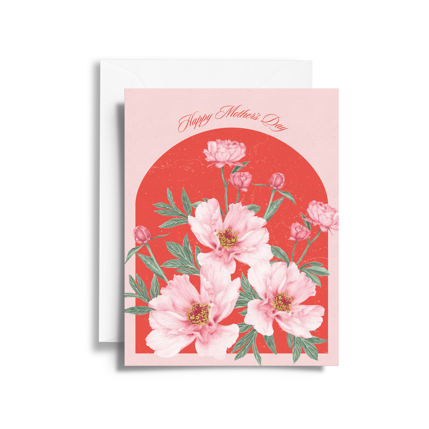 Blooming Peonies Mother's Day Card