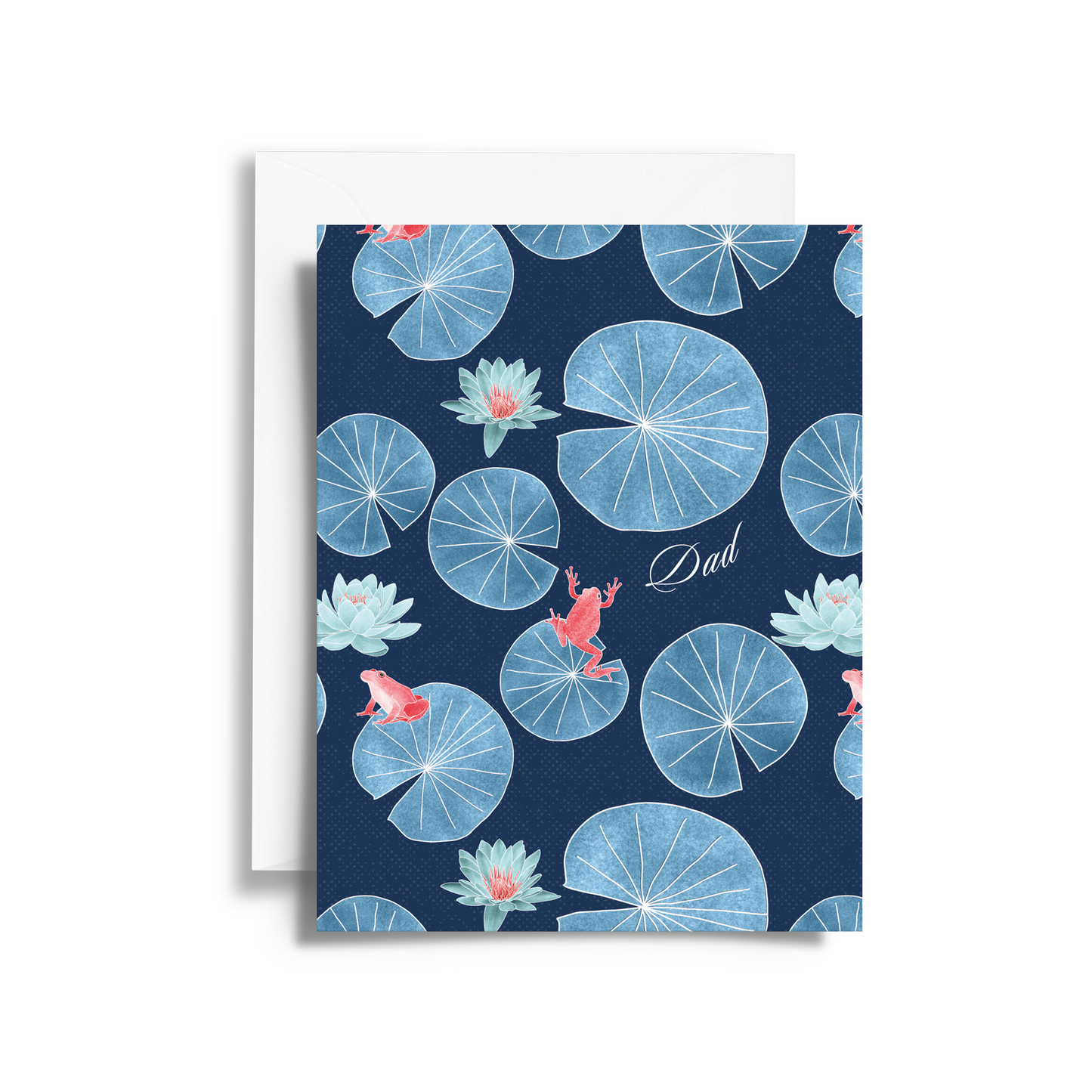 Lily Pad Father's Day Card