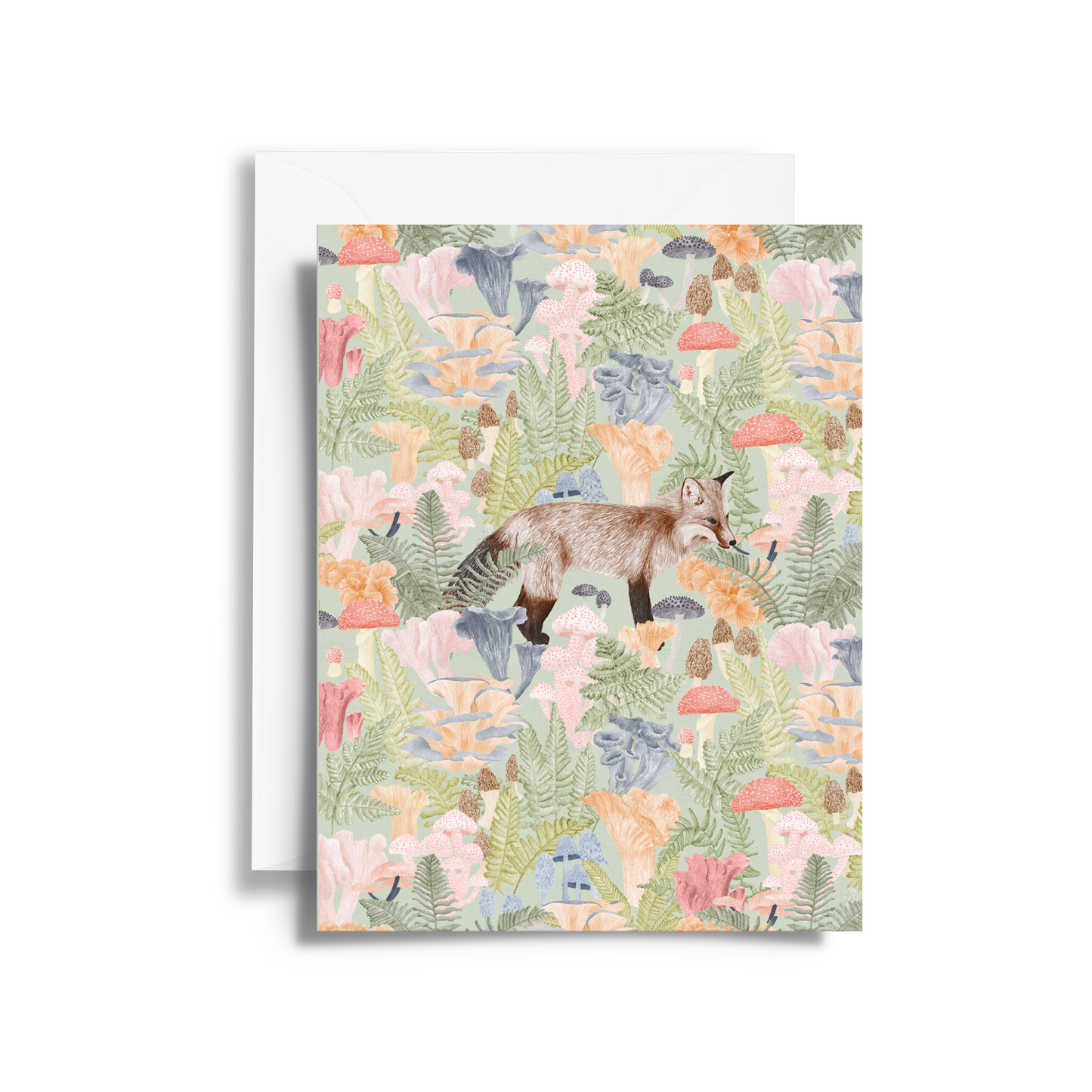 Red Fox Fine Art Card