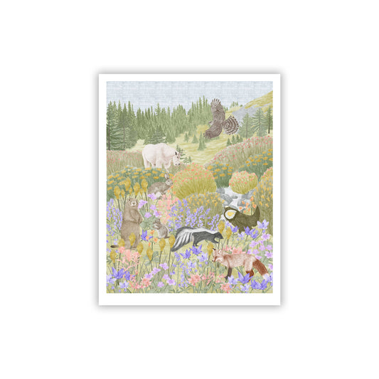 Alpine Meadows Fine Art Giclee Print