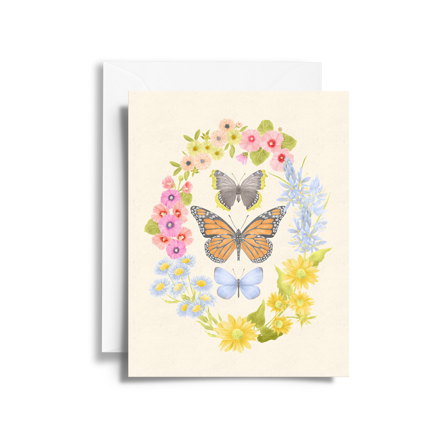 Pollinator Butterflies Fine Art Card