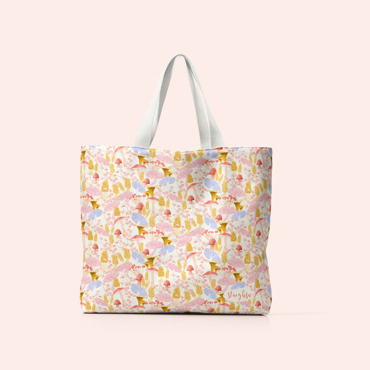 Mushroom Market Tote I